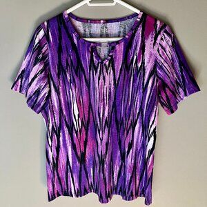 Jazzy Purple NWOT Tee